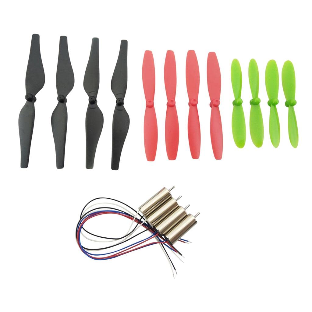 kowaku Juego de Accesorios para Cuadricóptero RC. Hélice CW CCW de 71/65/55 Mm + 720