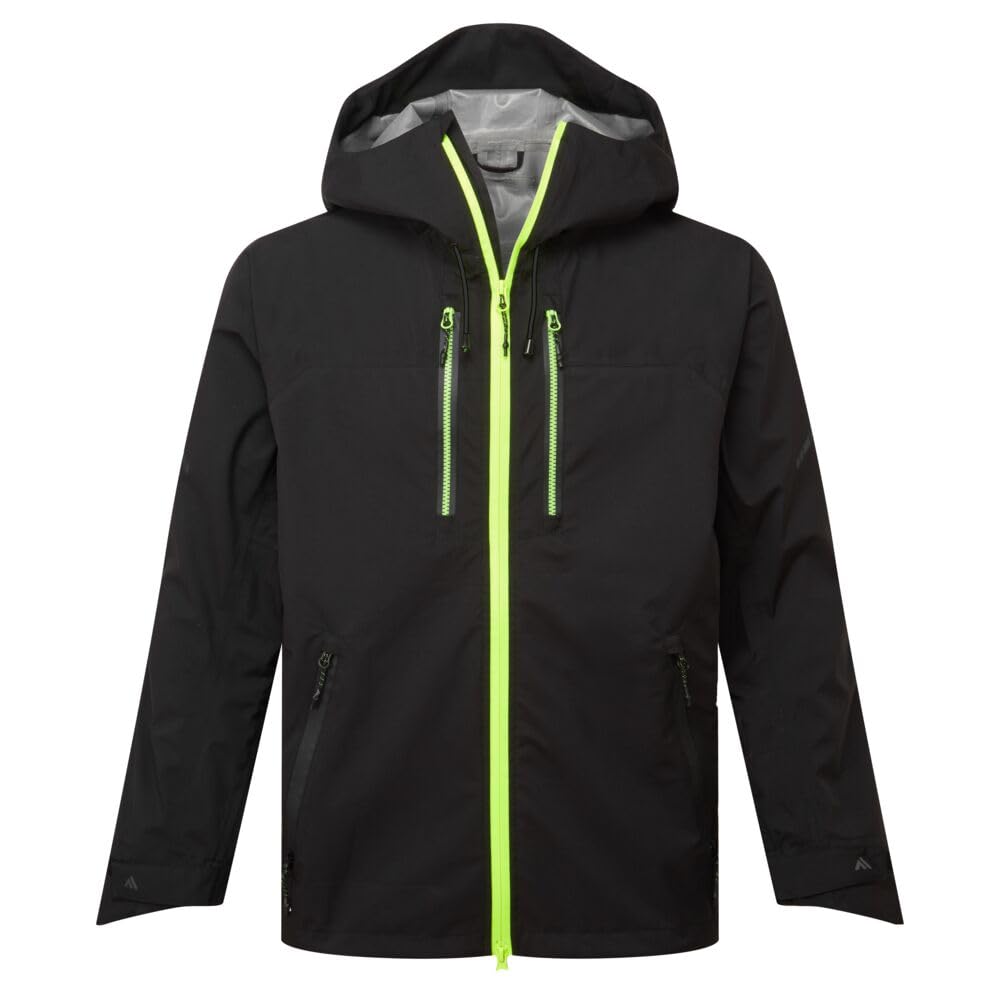 Portwest EV4 Breathable Waterproof Shell Jacket Black XL