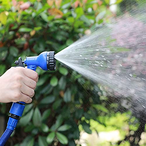 Slang HMOS 25-200FT Uitbreidbare magische flexibele tuinslang met spuitpistool voor het waterglas van de tuin nieuwe… - Afbeelding 6
