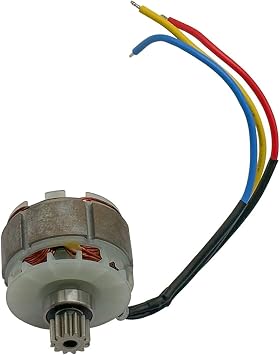 21V Brushless Lawn Mower Motor Assembly With 12-Tooth Design, Cordless Replacement Part For Grass Trimmer And Hedge Cutter Rotor