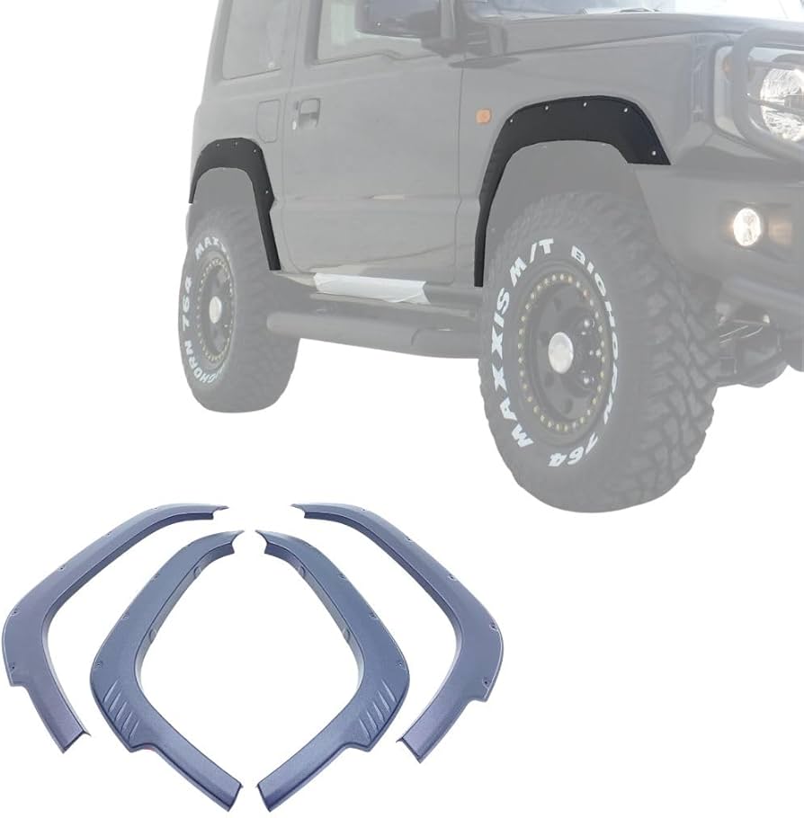 Amazon | GI☆GEAR オーバーフェンダー 9mmワイド 1台分 ABS製