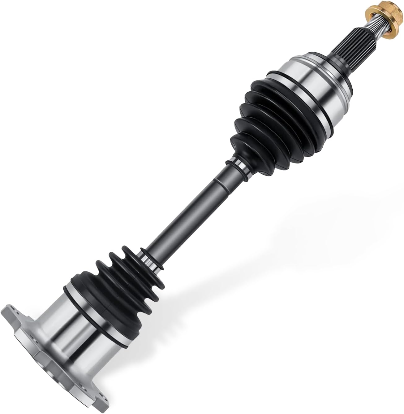 CV Axle Shaft Front Left or Right Compatible with Chevy Silverado 1500 Tahoe Suburban GMC Sierra 1500 Yukon Cadillac Escalade 2007-2020 Replace# 15185911 CV Axle Shaft Assembly w/ 6-LUG