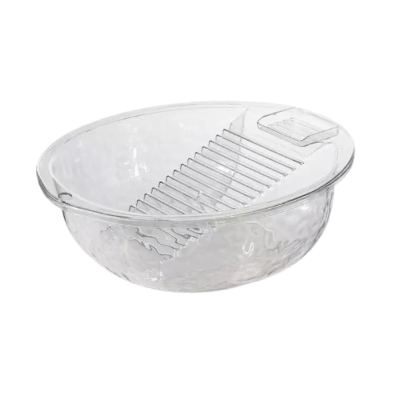 Laundry Basin, Laundry Basin with Washboard(Clear)