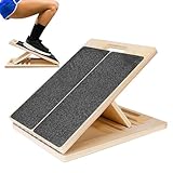 Schrägbretter Für Training - Höhenverstellbares Stretching Gerät Mit Einer Tragfähigkeit Von 159 Kg,Rutschfestes Schrägbrett Für Die Füße | Zur Dehnung Und Kräftigung Von Waden Knöchel Und Knie