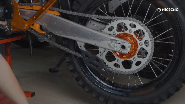 Protezioni Forcellone Moto Per KTM EXC/EXC-F/TC/FC/TE/FE - PA E ABS, Antiurto - Foto 7