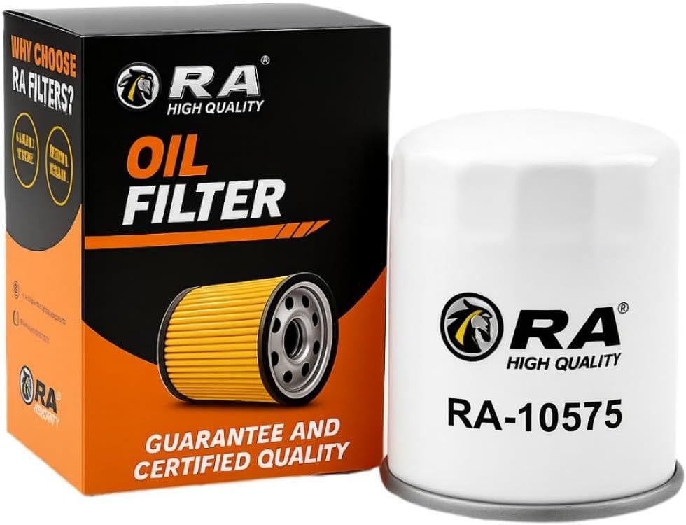 R.A. RA-10575 Engine Spin-On Oil Filter (Vehicle-Specific Fit)