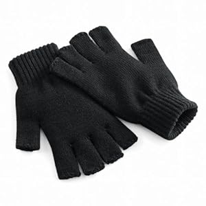 Beechfield Uniseks winterhandschoenen, vingerloos