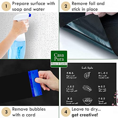Casa pura® - Pellicola in vinile, gesso incluso