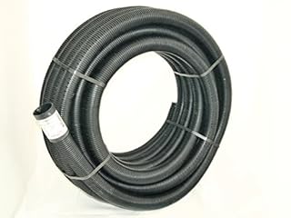 Perforated Land Drainage Piping Coil Pipe (25M x 60mm) for field or garden underground water run-off, drying out and dispersal