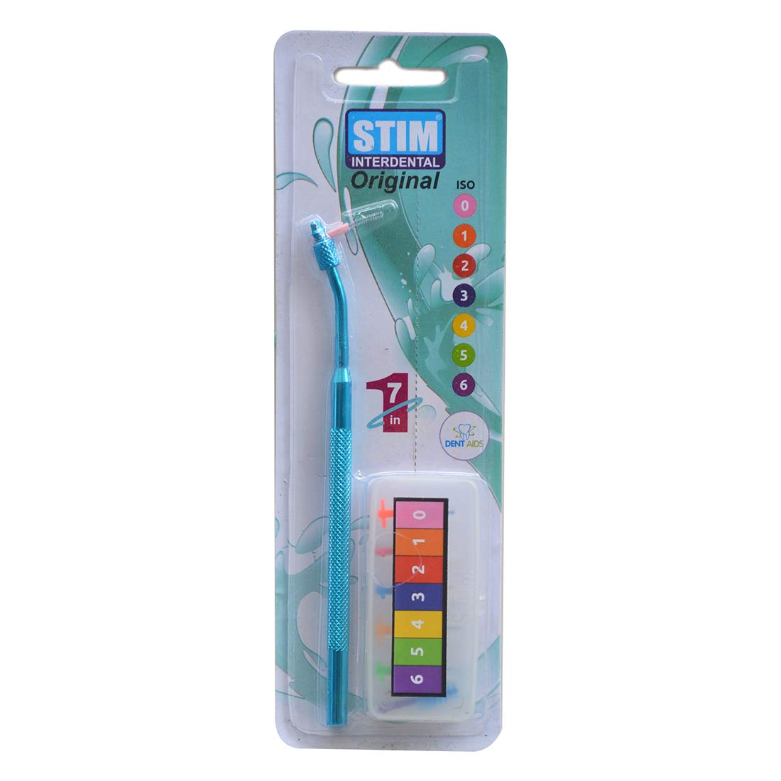 STIM Interdental Original Manual Toothbrush For Adult Helps To Clean Between Teeth Available In 7 Different Sizes, 1 Count, Multicolor (B0C89BKF6T) Amazon Price History, Amazon Price Tracker