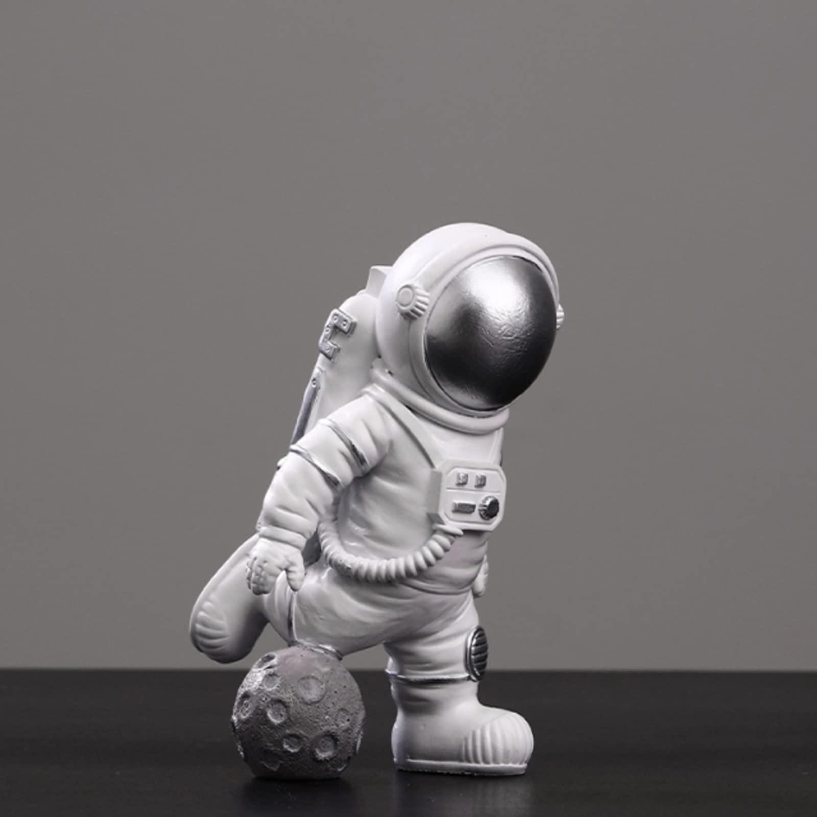 Decorazione Torta Astronauta Sumerk - Statuetta In Resina Per Festa A Tema Spazio - 3