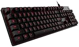 Logitech G413 Teclado Gaming Mecánico, Teclas retroiluminadas, Teclas...