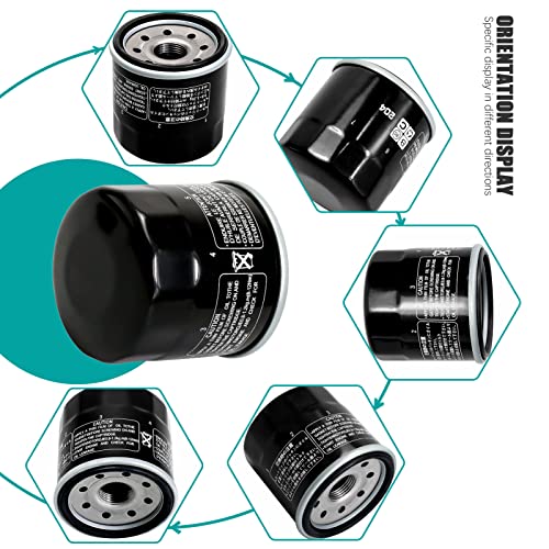 Caltric Air & Oil Filter Compatible With Yamaha Grizzly 700 YFM700G 4x4 2016-2019 / Grizzly 700 YFM700GPH EPS Hunter 4x4 2016-2023, Oil Filters - Canada