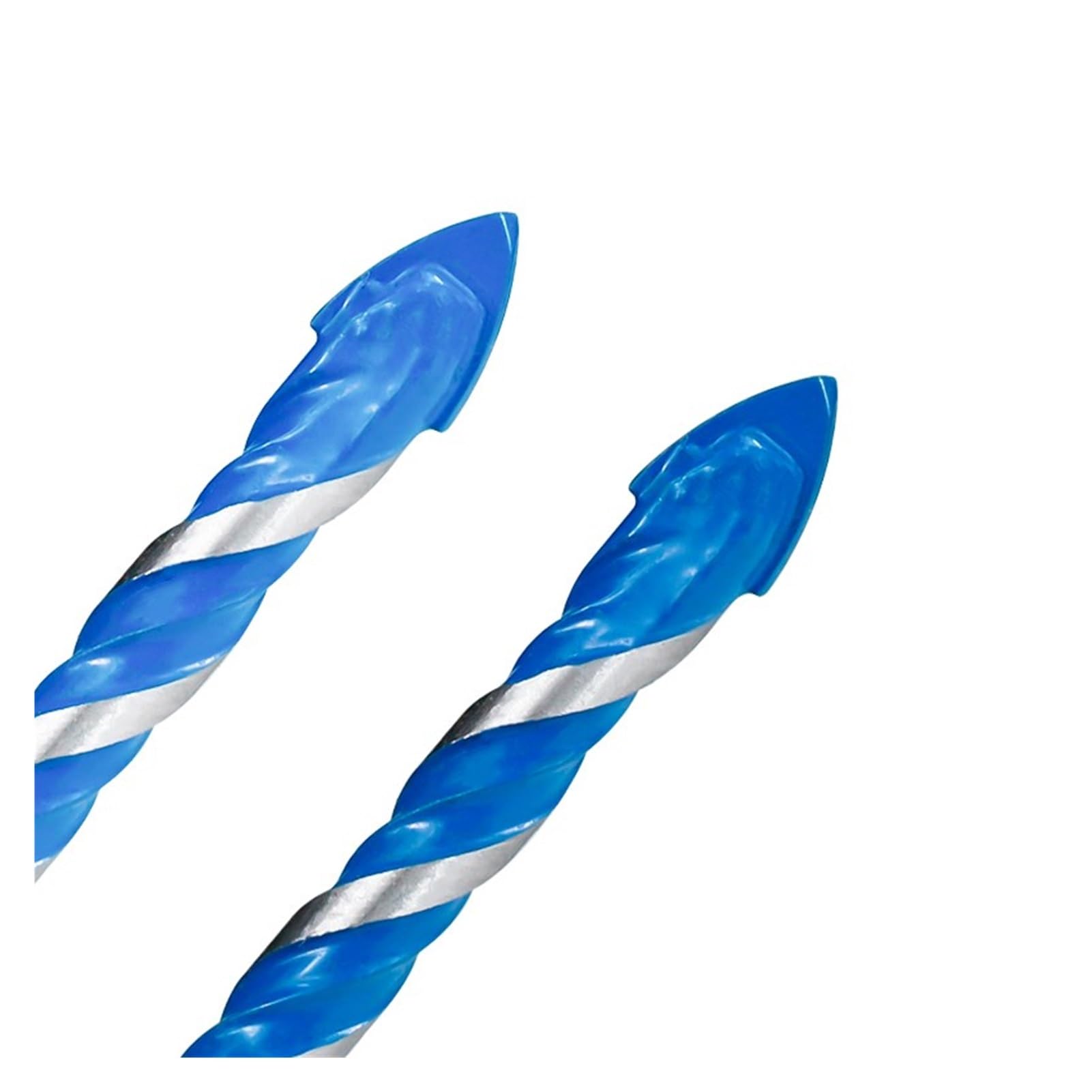 6mm 8mm wiertło trójkątne wiertło do płytek ceramicznych, betonu, ściany, metalu drewno wiertło do otworów wiertło do szkła Bit (Color : 8mm, Size : 15pcs)