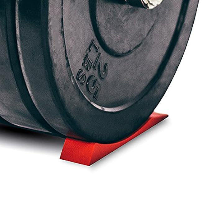 Iron Wedge (1 Pair) - Deadlift Bar Jack Alternative for Efficiently Load and Unload Weight Plates - Ideal for Strength & Fitness Athletes, Cross Training, Powerlifting, Strongman, Bodybuilders