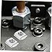 NUOBESTY 30Pcs Slot Aluminum Extrusion Slide in Hammer Head Nut for DIY Supplies Durable Easy to Use for Industrial Frame Structures