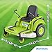 Kid Trax 12V Zero Turn Lawn Mower Toodler Toys - Ride on Toy, Outdoor Toys, Tractor Toy, Riding Mower, Ride On Tractor, Dual Handle, Twist and Turn, Speed to 3MPH, Max Weight of 77lbs, Age 3-7, Green