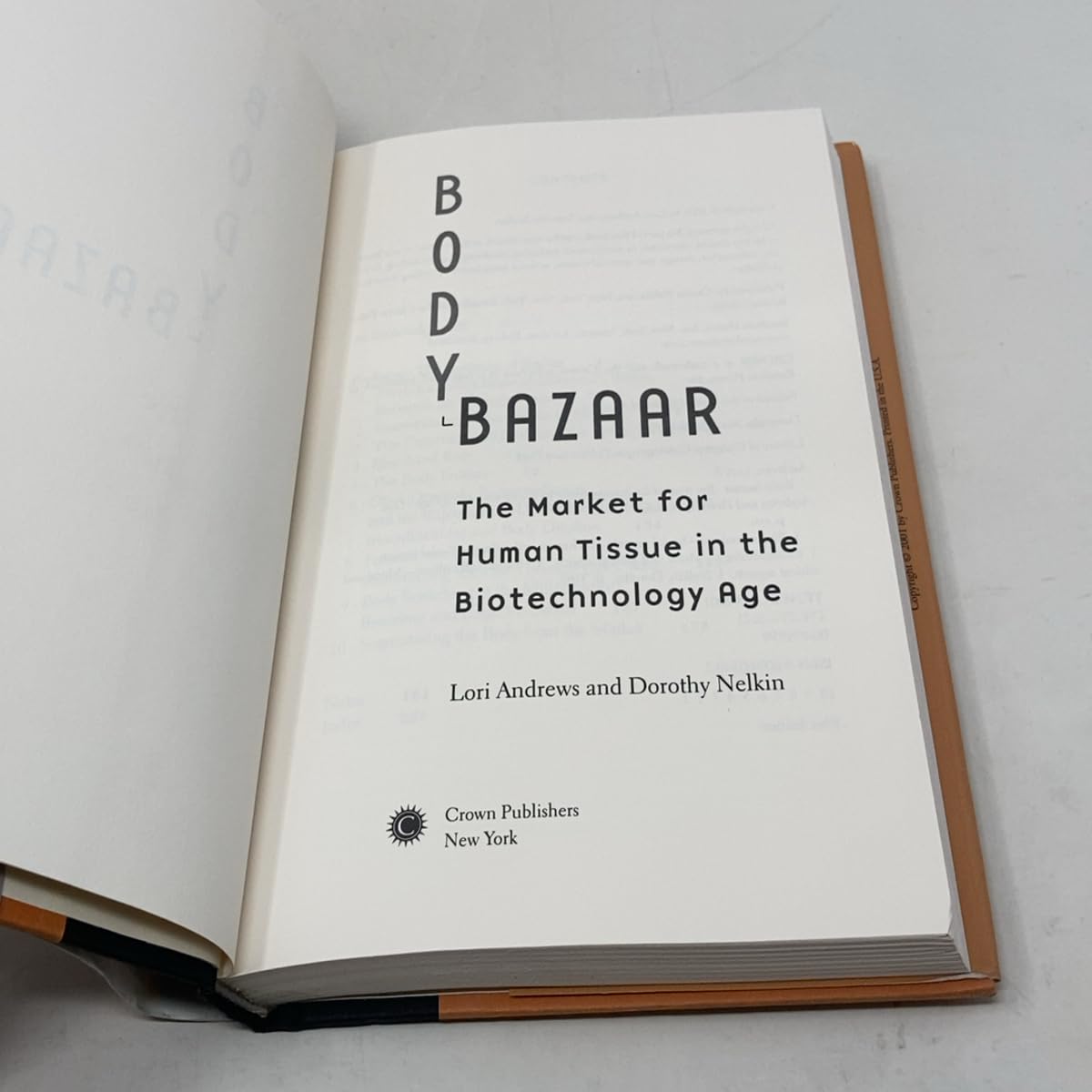 Body Bazaar: The Market for Human Tissue in the Biotechnology Age - Image 4