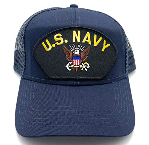 Gorra Ajustable de Béisbol de Malla Navy miniatura 2