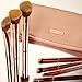 BH Cosmetics Metal Rose 11 Piece Brush Set With Cosmetic Bag