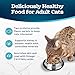 Blue Buffalo Tastefuls Adult Cat Dry Food, Multi-Protein Salmon & Ocean Fish Recipe, 5-lb. Bag