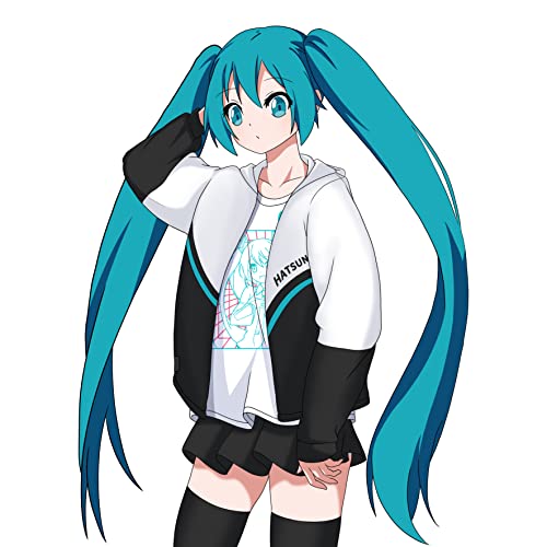 [MZYSTJ] MIKU �����~�N��� �p�[�J�[ ����T�V���c �R�X�v���ߑ� �j�����p �t�H�~�� (2XL,����T�V���c)