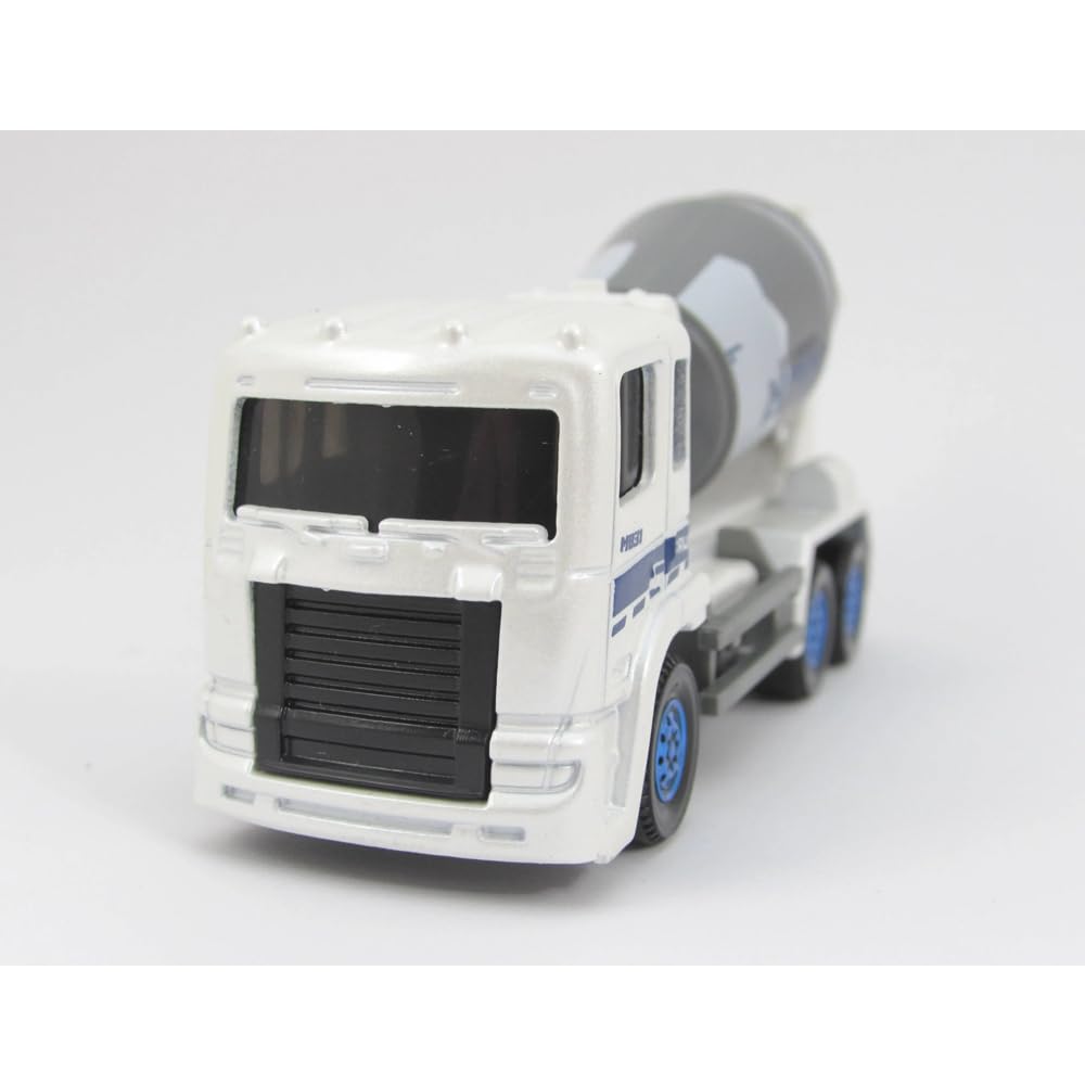 Matchbox Working Rigs Cement King HD - Die Cast Toy Truck With Moving Parts (White/Gray)