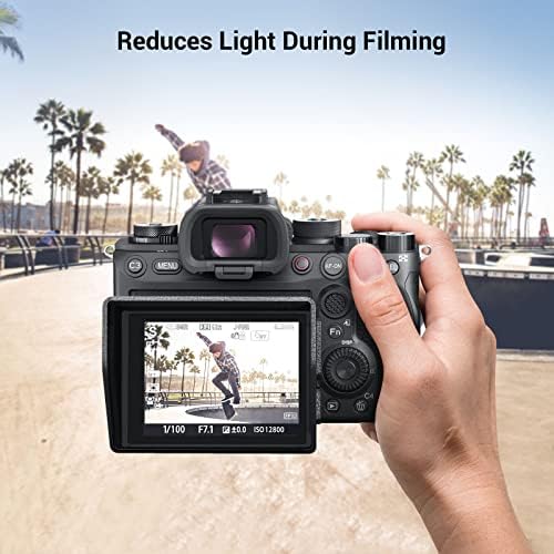 SMALLRIG Camera Sun Hood Sunshade Screen Sunhood for Sony A7 II / A7 III / A7S II / A7R II / A7R III / A7R IV / A9 / A9 II / A1 Camera - 3638
