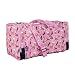 Wildkin Weekender Duffel Bag, Features Removable Shoulder Strap and Moisture-Resistant Lining, Carry-On Size, Perfect for Sleepovers, Sports Practice, and Travel – Horses in Pink