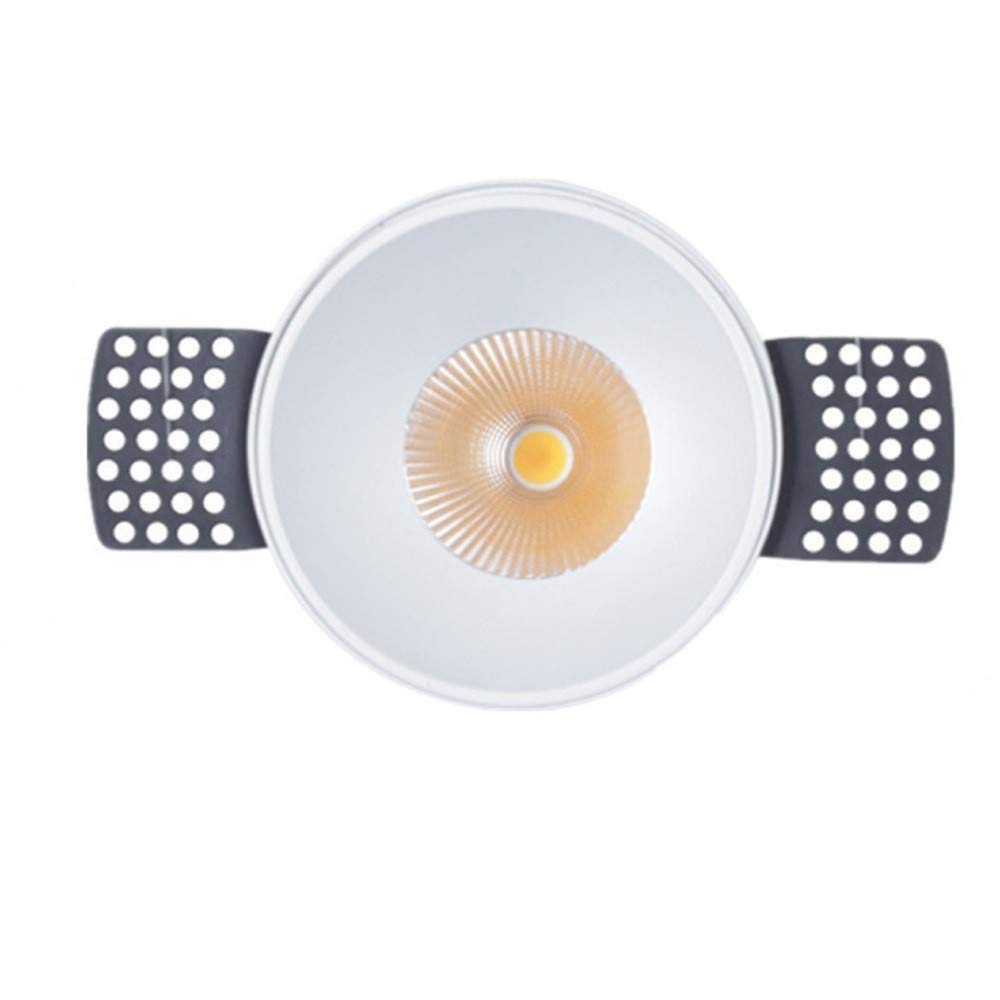 Downlight encastré LED rond 24° orientable et anti-éblouissement pour plafond