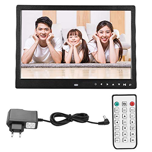 Garsent digitale fotolijst, draagbare elektronische 13-inch fotolijst (1080P HD) met wekker, kalenderfunctie, foto… - Image 8
