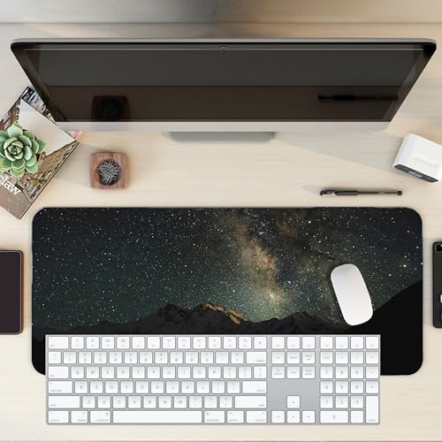 Image of Gaming Mouse Pad XL Extended Large | with Non-Slip Rubber Base, Waterproof & Durable Desk Mat for, Office & Students | Laptop & PC Pad | 60x30cm