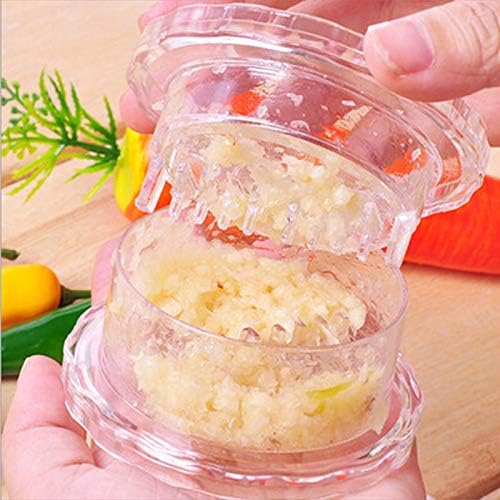 Garlic Twist Crusher Presser, Manual Garlic Crusher, Garlic Peeler Crusher Stirrer,Garlic Twister Presser for Kitchen Tool, Garlic Crusher for Mincing Garlic, Ginger, Nuts, Shallots, Olives