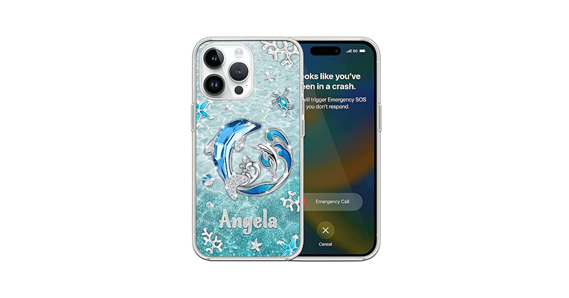 Amazon.com: CASEZILY Personalized Dolphin Lover Phone Case