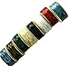 Nymo Nylon Seed Bead Thread Size B (8 Bobins 144 Yards Each) 0.008 Inch 0.203mm Spool 390 Yards Mixed Colors