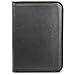 Samsill Professional Padfolio, Faux-Leather Mini Portfolio, with 5 x 8 Writing Pad, Black