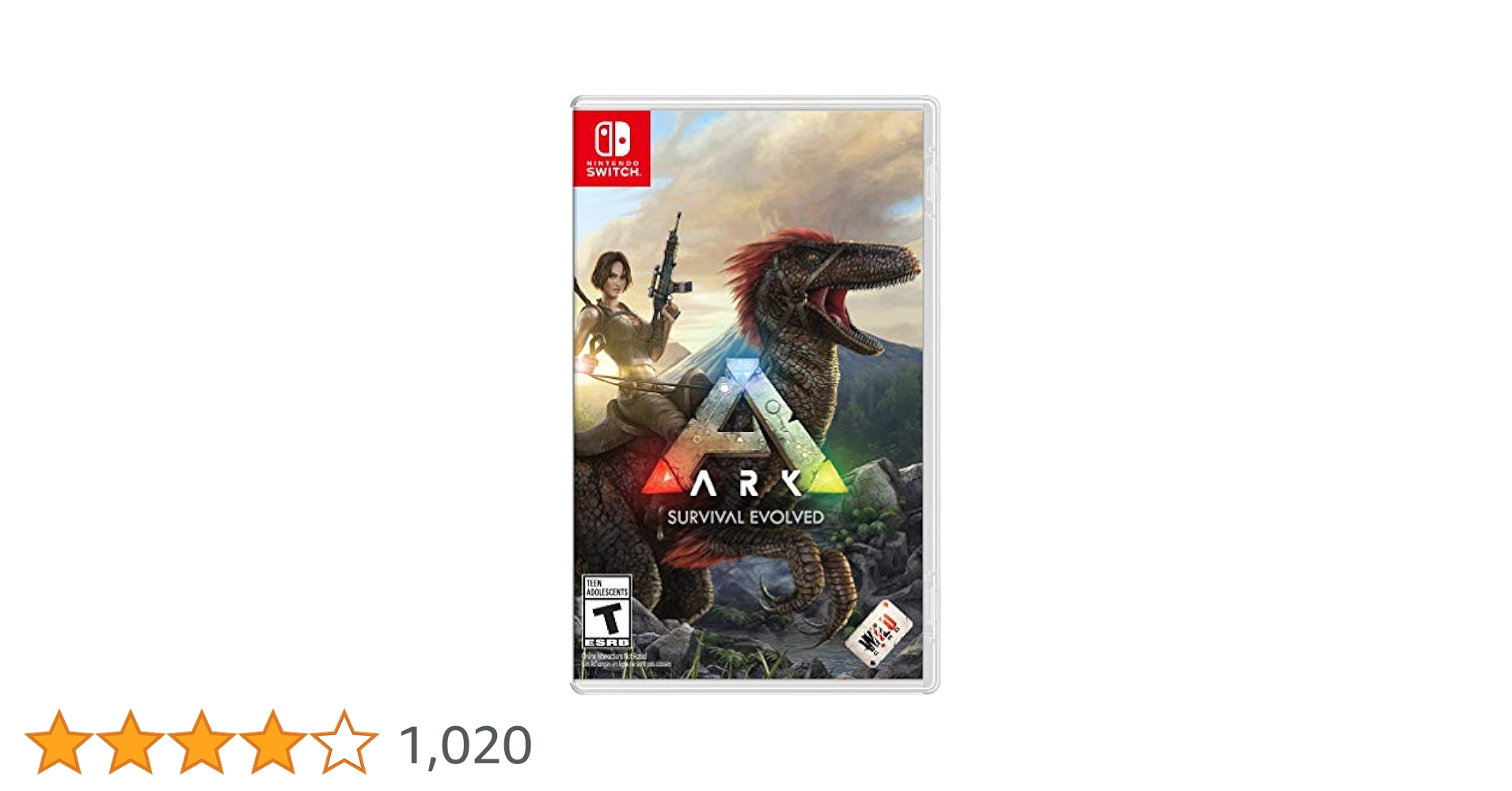 ARK: Survival Evolved (輸入版:北米)日本語選択可能 - Nintendo Switch Amazon.co.jp: ARK: Survival Evolved (輸入版:北米)日本語選択