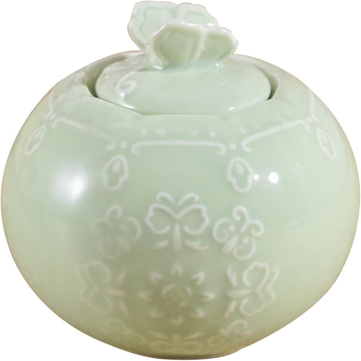 Azucarero de cerámica, jarra for crema, azucarero, juego for servir café, jarra de leche verde (color: verde, tamaño: azucarero) (color: verde, tamaño: jarra de leche)(Sugar Bowl)