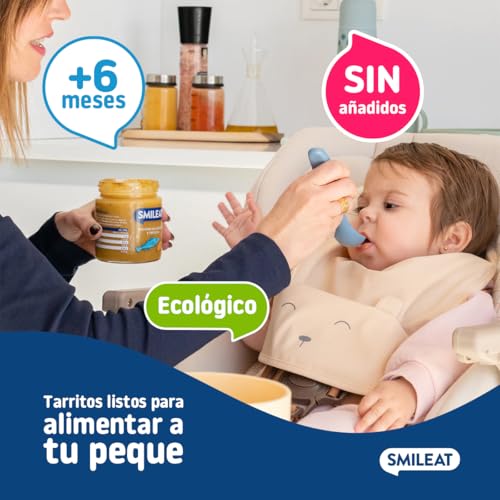 Miniatura 3 de Smileat - Tarrito Infantil De Bacalao Con Patata Y Verduras - Para Peques 6 Meses - Sin Azúcar Ni Sal Añadido - Materia Prima De Calidad. Textura Suave Y Fácil De Comer - 230g