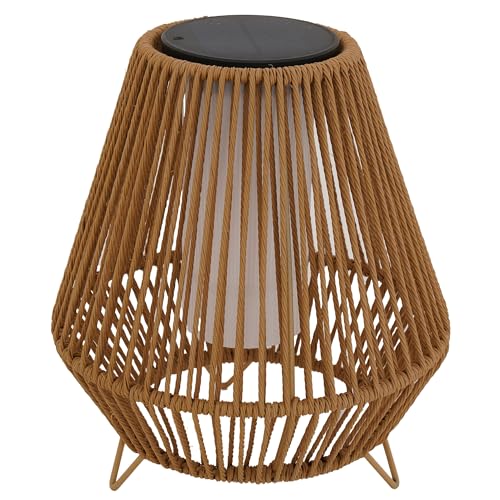 Lanterne solaire SALOMEA SMALL H35cm pour ambiance de terrasse chaleureuse