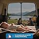 ZATOOTO Moskitonetz reißverschluss für VW T5 T6 Heckklappen, Fliegengitter Insektenschutz Sonnenschutz, HintertürTrennvorhang Moskitonetz mit Magnetismus, Kofferraum Schattennetz Camping Reise（Rear）