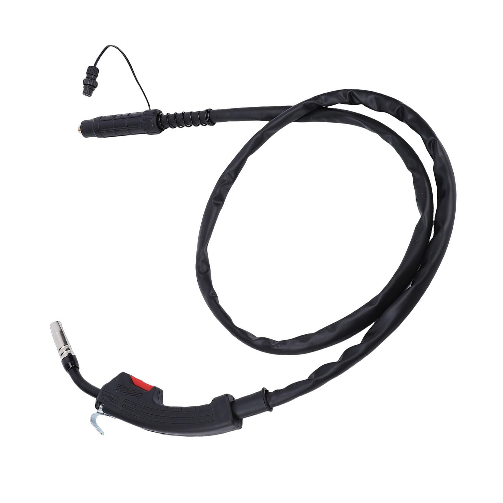 Sxhlseller Pistola per Saldatura MIG per MIG130, Sostituzione Stinger Torcia da 2 M con capacità 160A-200A per Fili da 0,8 Mm a 1,2 Mm Realizzati in Rame, Silicone e Parti ABS di qualità