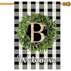 Letter B Garden Flag