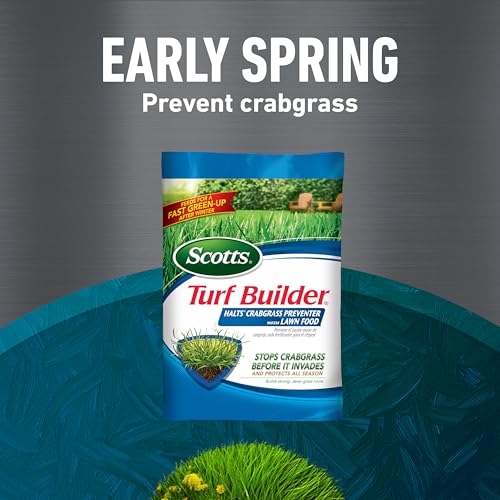 Scotts Turf Builder 4-Bag Bundle for Small Lawns with Halts Crabgrass Preventer, Weed & Feed5, SummerGuard and WinterGuard