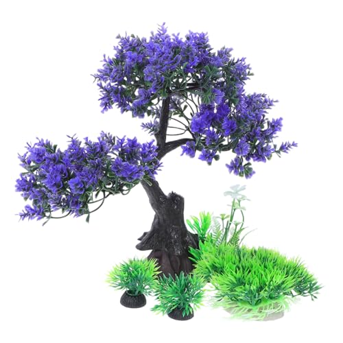 Kisangel 1 Juego De Plantas Simuladas Accesorios para Acuario Plantas Artificiales para Peceras Decoraciones para Acuarios Plantas Falsas para Acuarios Accesorios para Peceras De