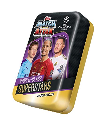 Match Attax 2019/20 Topps Mega Lata (diseño de superestrellas de Clase Mundial)