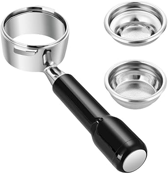 58Mm Bottomless Portafilter With 2 Filter Baskets For Gaggia/For BEZZERA For Gaggia Classic Pro Bottomless Naked Portafilter