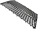 KUAFU Front Bumper Grille Compatible with 2014-2016 Lexus F-Sport IS200t IS250 IS350 LX1200152 LX1036115 Upper & Lower Grill (2 packages)