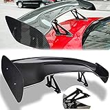 【LEICHT UND LANGLEBIG】: Der Spoiler dieses Autos besteht aus leichtem und haltbarem PP-Konstruktionsmaterial mit ABS-Beschichtung für maximale Haltbarkeit. Einfach zu installieren: verschraubtes Design. Alle Schrauben, Halterungen und sämtliches Zubehör sind enthalten.