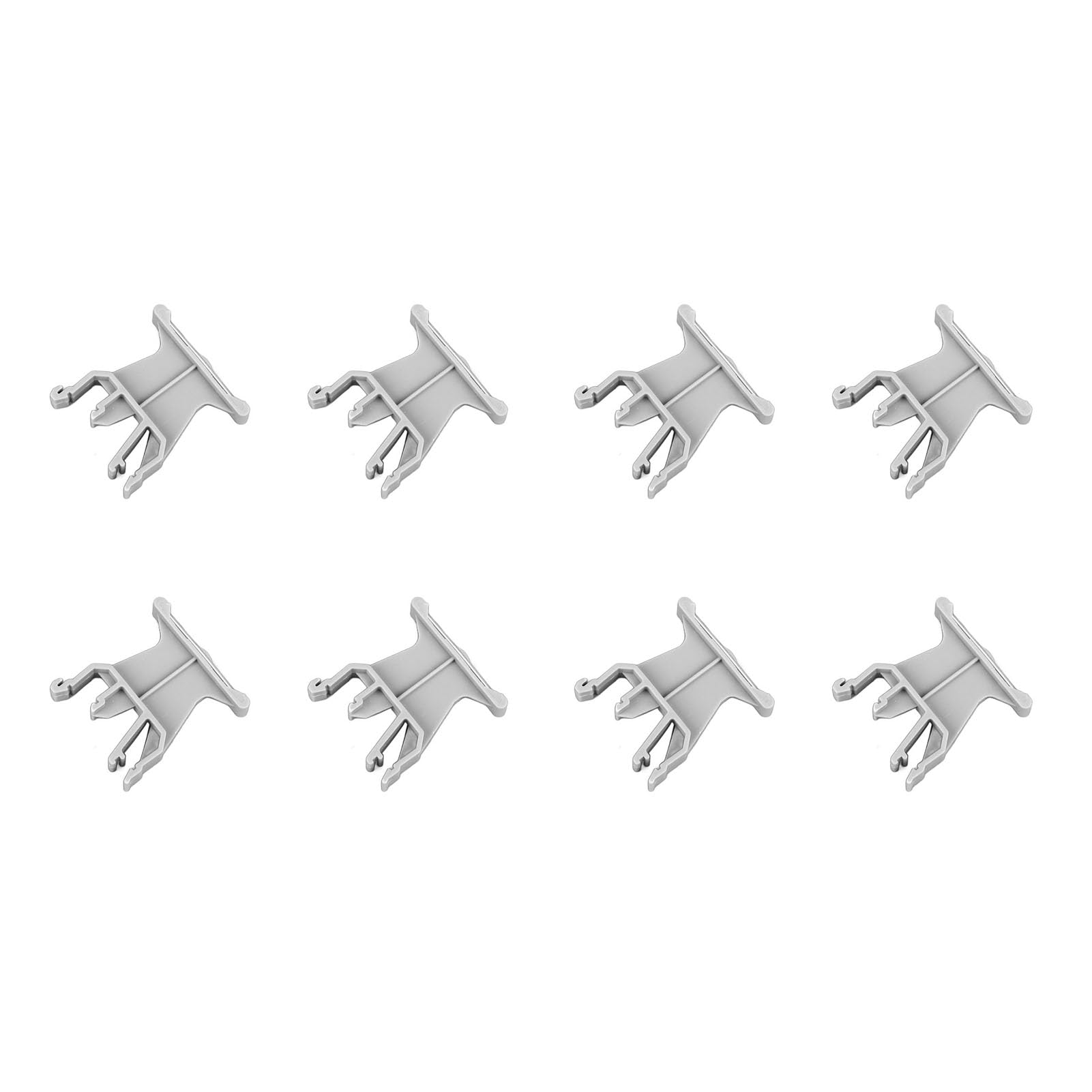Étiquette Termin King, 100 Pièces Porte-marqueur 35mm Installation sur Rail DIN 100 Pièces Blocs de Circuit de Terre UK B1 pour Accessoires de Bloc W
